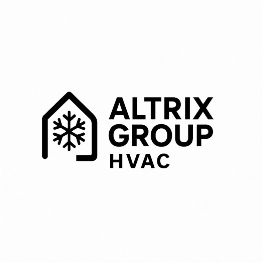 Altrix Group HVAC logo, black on white background